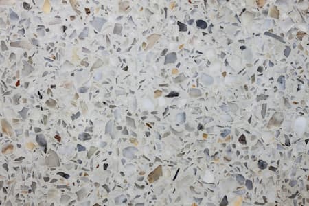 Concrete terrazzo floor cleaning