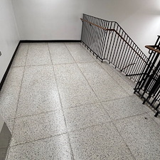 Restoring Brilliance: Terrazzo Floor Cleaning and Sealing at Hillman Library in Oakland, Pittsburgh, PA